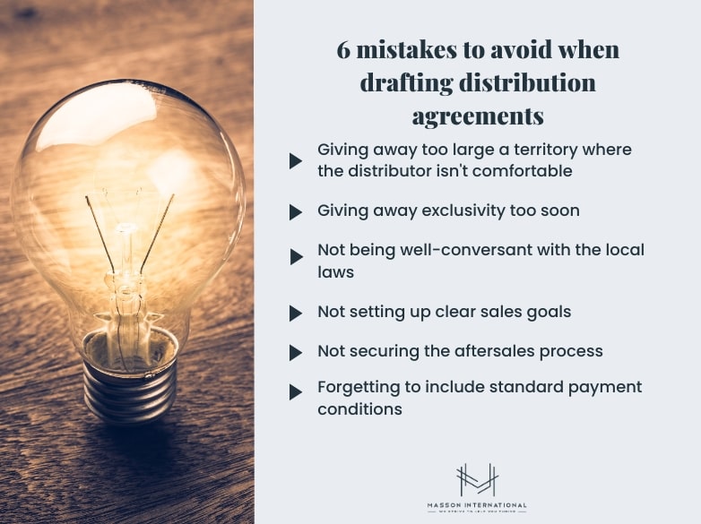 drafting-distribution-agreement-mistakes-to-avoid