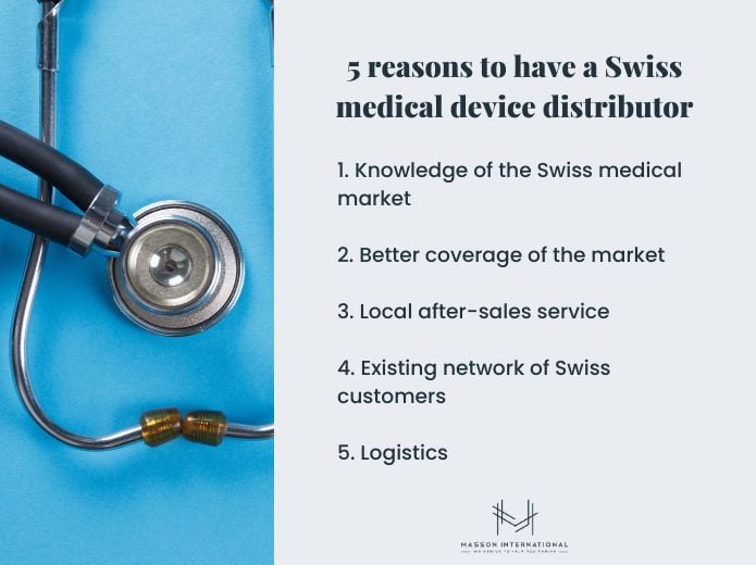 5 reasons to have a Swiss medical device distributor