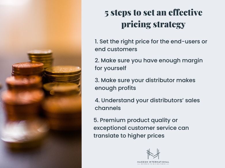 steps to set effective distributor pricing strategy