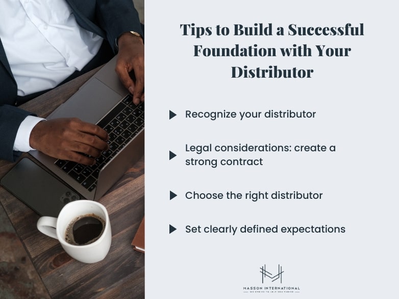 Build a successful foundation with your distributor